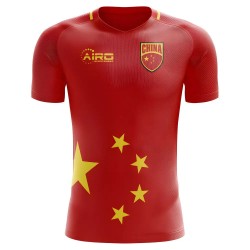 2025-2026 China Home Concept Football Shirt - Womens