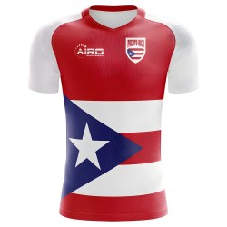 2025-2026 Puerto Rico Home Concept Football Shirt - Womens