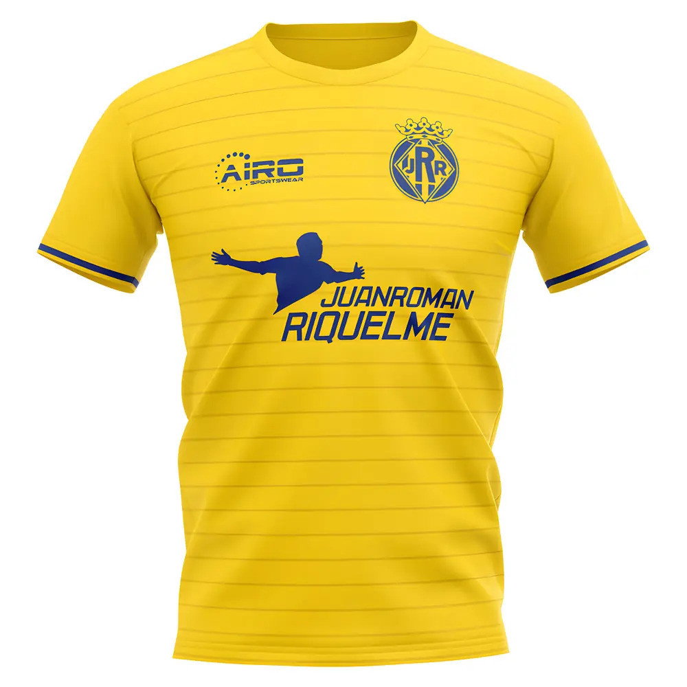 2025-2026 Villarreal Juan Roman Riquelme Concept Football Shirt - Baby