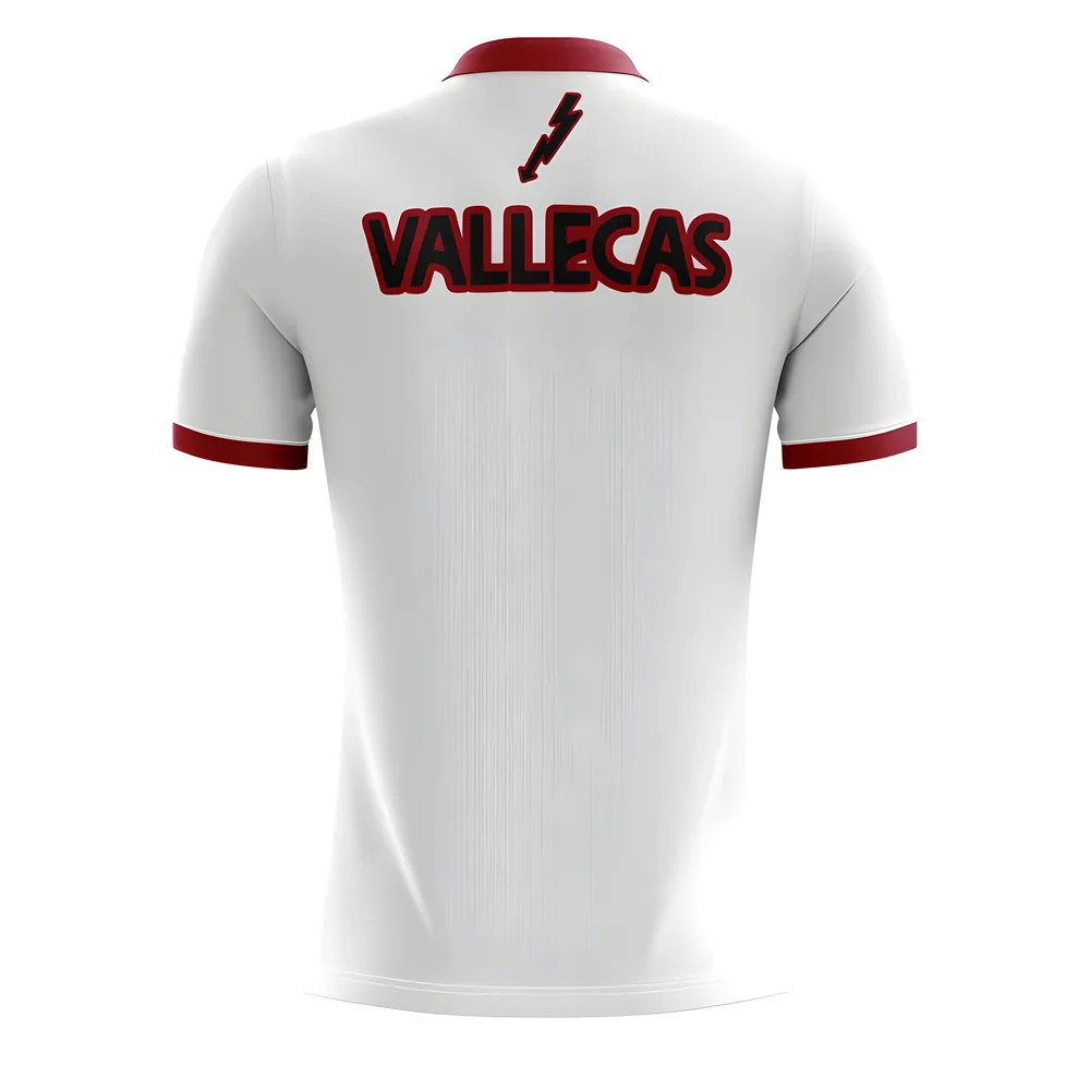 2025-2026 Rayo Vallecano Home Concept Football Shirt - Womens 2025-2026 Rayo Vallecano Home Concept Football Shirt - Womens
