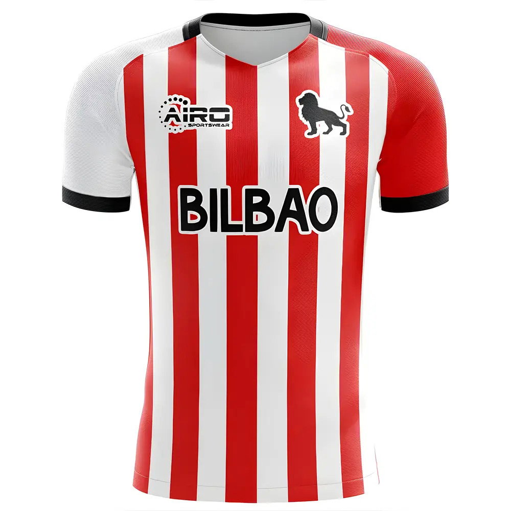 2025-2026 Athletic Bilbao Home Concept Football Shirt - Womens 2025-2026 Athletic Bilbao Home Concept Football Shirt - Womens
