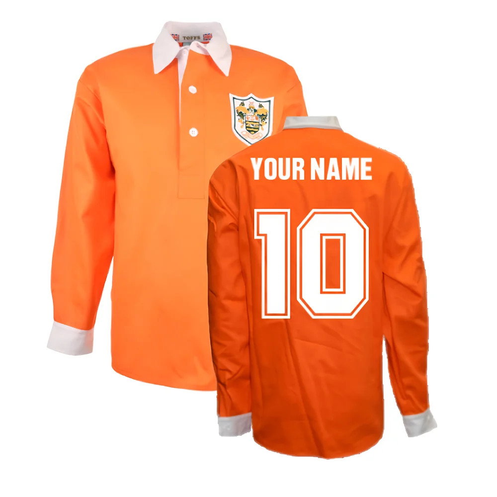 Blackpool 1953 FA Cup Final Retro Football Shirt Blackpool 1953 FA Cup Final Retro Football Shirt
