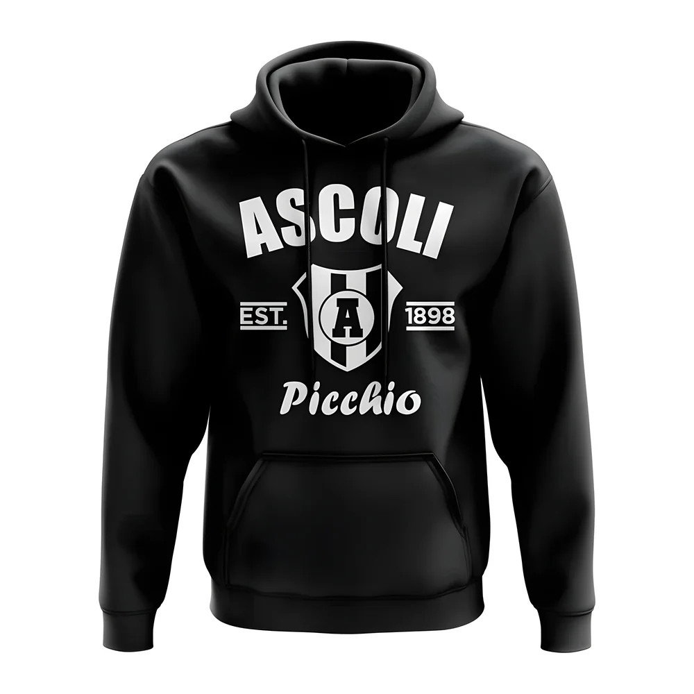 Ascoli Established Football Hoody (Black) Ascoli Established Football Hoody (Black)