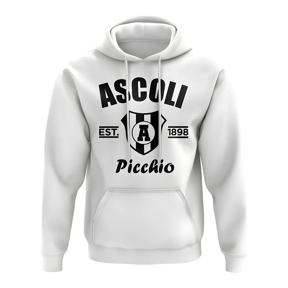 Ascoli Established Football Hoody (White) Ascoli Established Football Hoody (White)