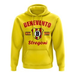Benevento Established Football Hoody (Yellow) Benevento Established Football Hoody (Yellow)