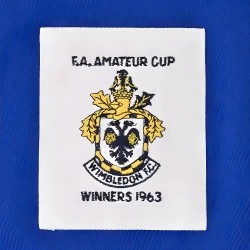 Wimbledon 1963 Amateur Cup Final Retro Football Shirt