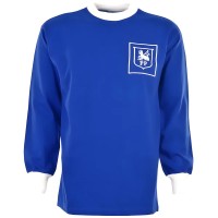 Preston North End 60's Away Royal Retro Football Shirt