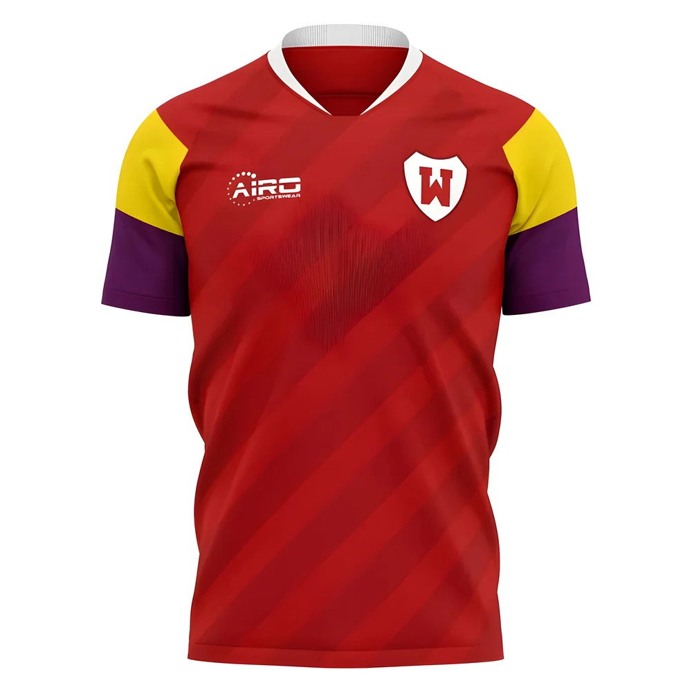 2025-2026 Wrexham Home Concept Football Shirt