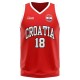 Croatia Home Concept Basketball Shirt - Baby