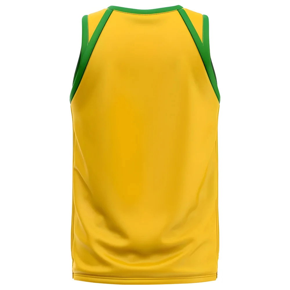 Brazil Home Concept Basketball Shirt