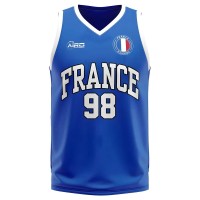 France Home Concept Basketball Shirt