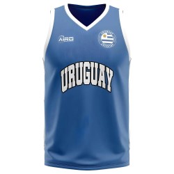 Uruguay Home Concept Basketball Shirt - Baby