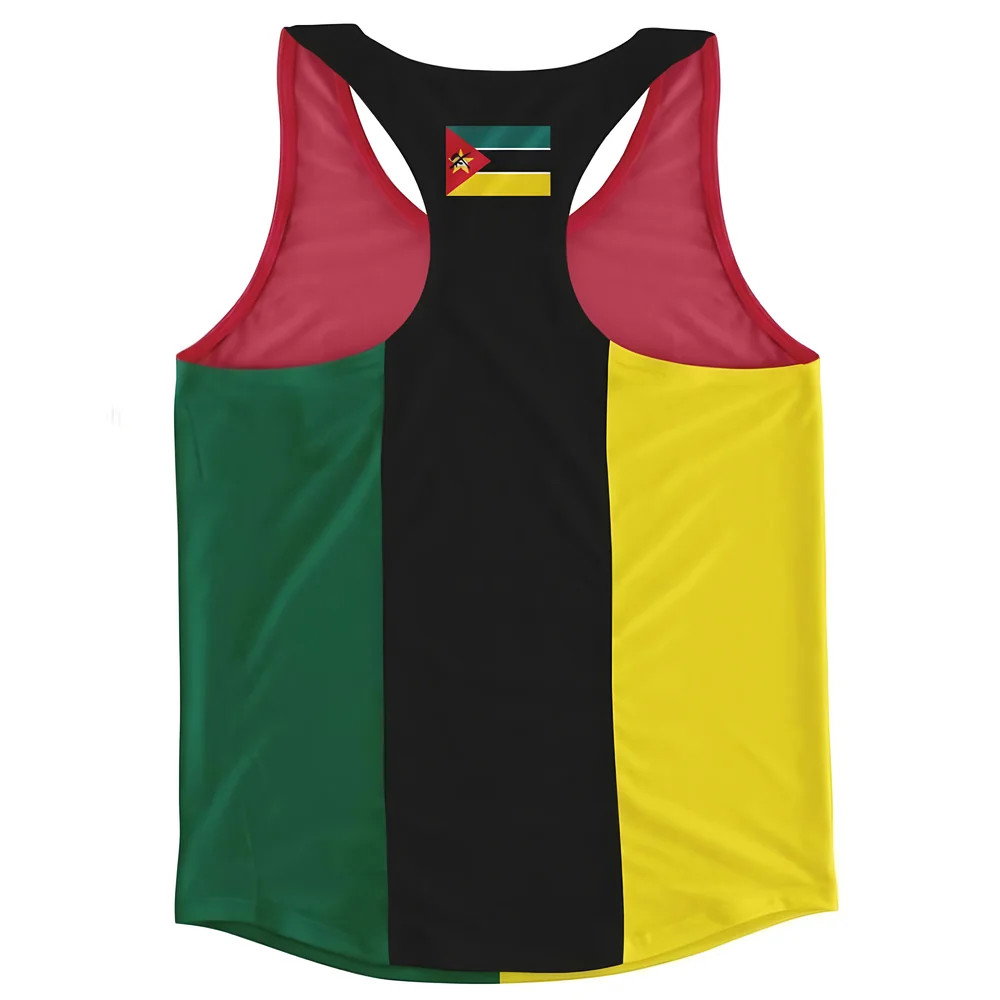 Mozambique Stripe Running Vest Mozambique Stripe Running Vest