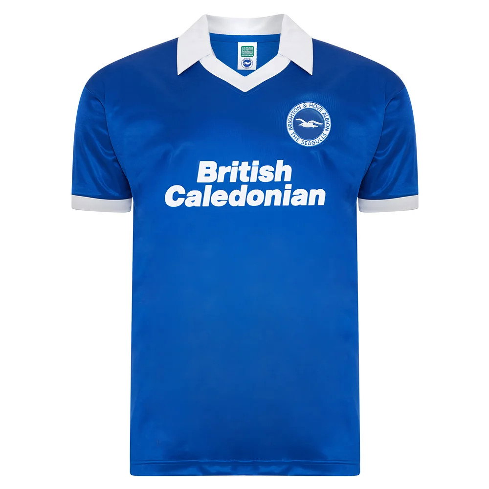 Score Draw Brighton and Hove Albion 1980 Retro Football Shirt Score Draw Brighton and Hove Albion 1980 Retro Football Shirt