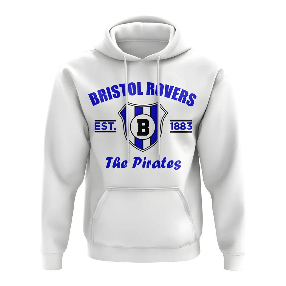 Bristol Rovers Established Hoody (White) Bristol Rovers Established Hoody (White)