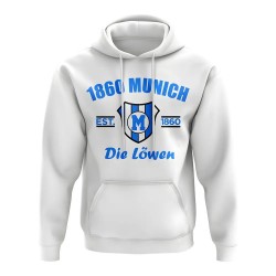 1860 Munich Established Hoody (White) 1860 Munich Established Hoody (White)