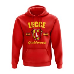 Lecce Established Hoody (Red) Lecce Established Hoody (Red)