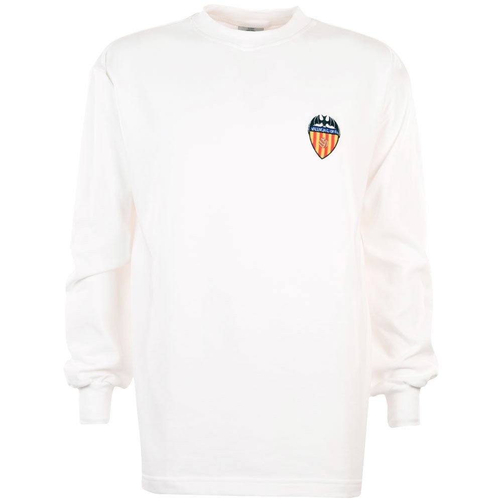 Valencia 1960s Retro Football Shirt Valencia 1960s Retro Football Shirt