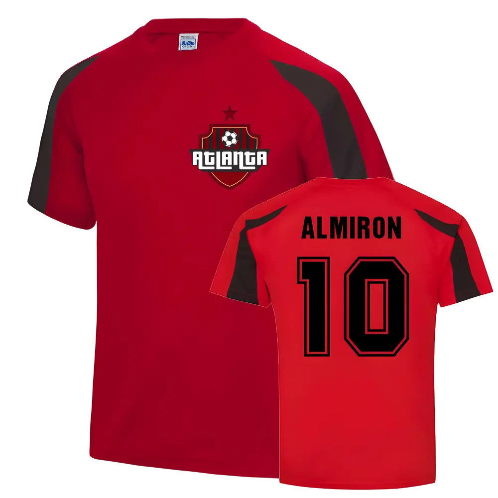 Miguel Almiron Atlanta Sports Training Jersey (Red) Miguel Almiron Atlanta Sports Training Jersey (Red)