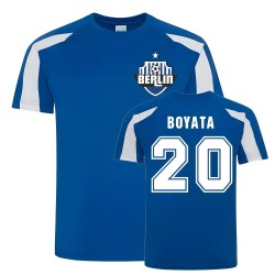 Dedryck Boyata Berlin Sports Training Jersey (Blue) Dedryck Boyata Berlin Sports Training Jersey (Blue)