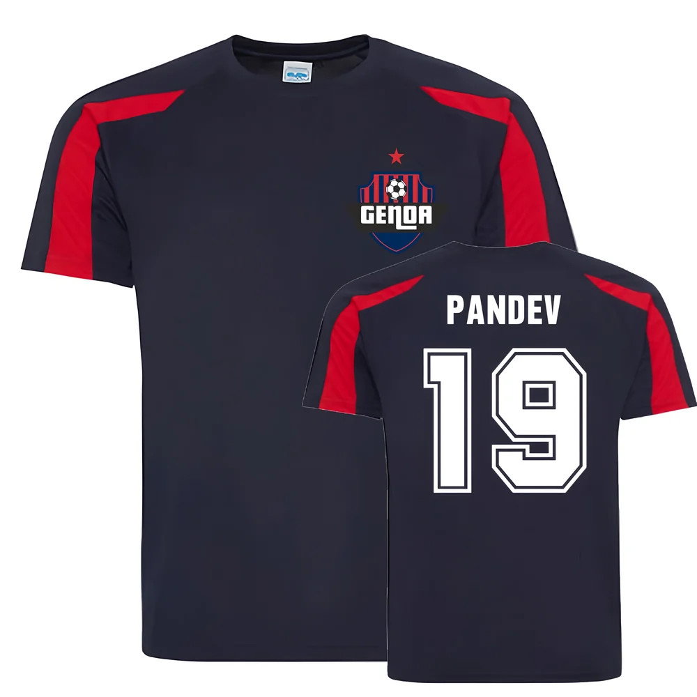 Goran Pandev Genoa Sports Training Jersey (Navy) Goran Pandev Genoa Sports Training Jersey (Navy)