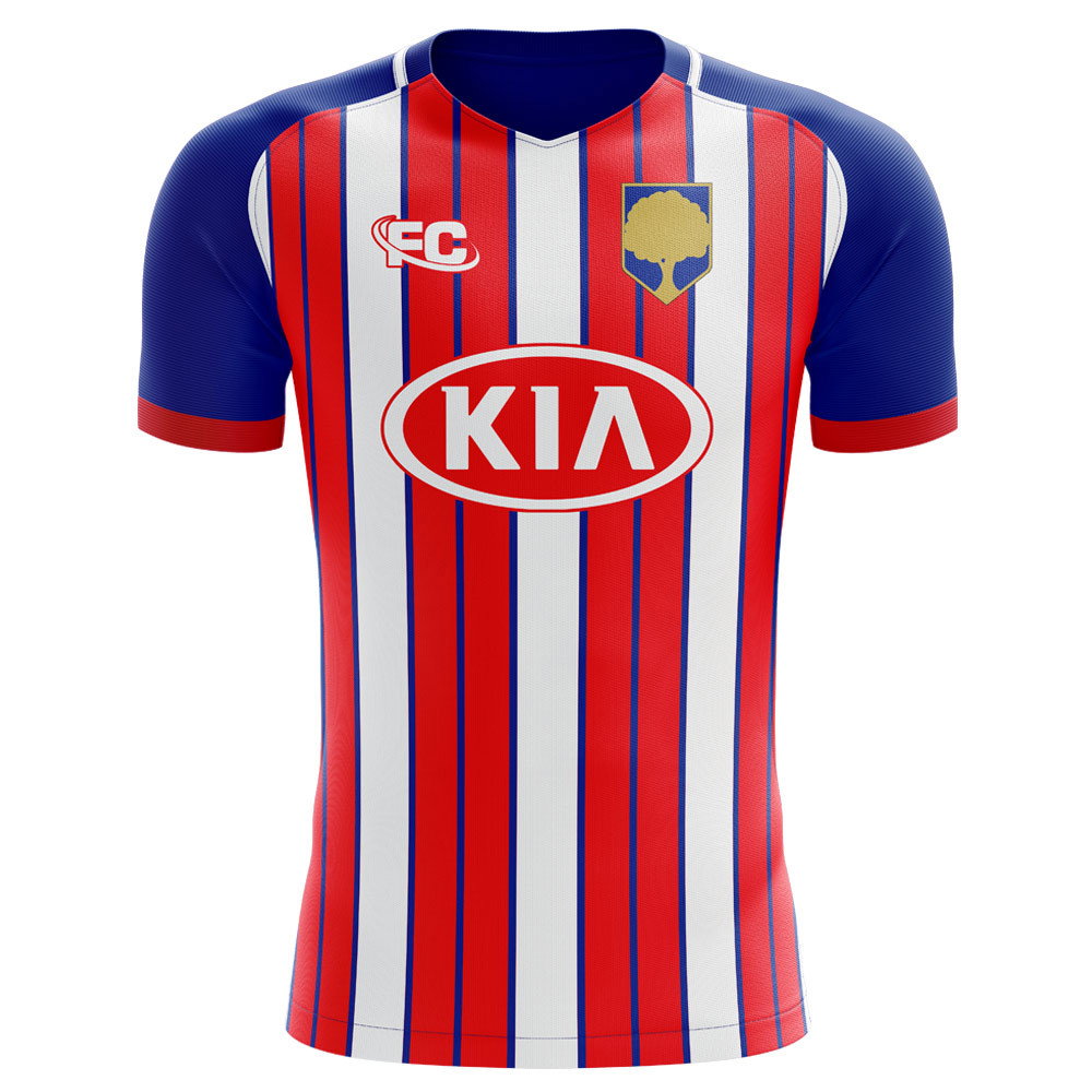 2018-2019 Atletico Madrid Fans Culture Home Concept Shirt - Baby 2018-2019 Atletico Madrid Fans Culture Home Concept Shirt - Baby