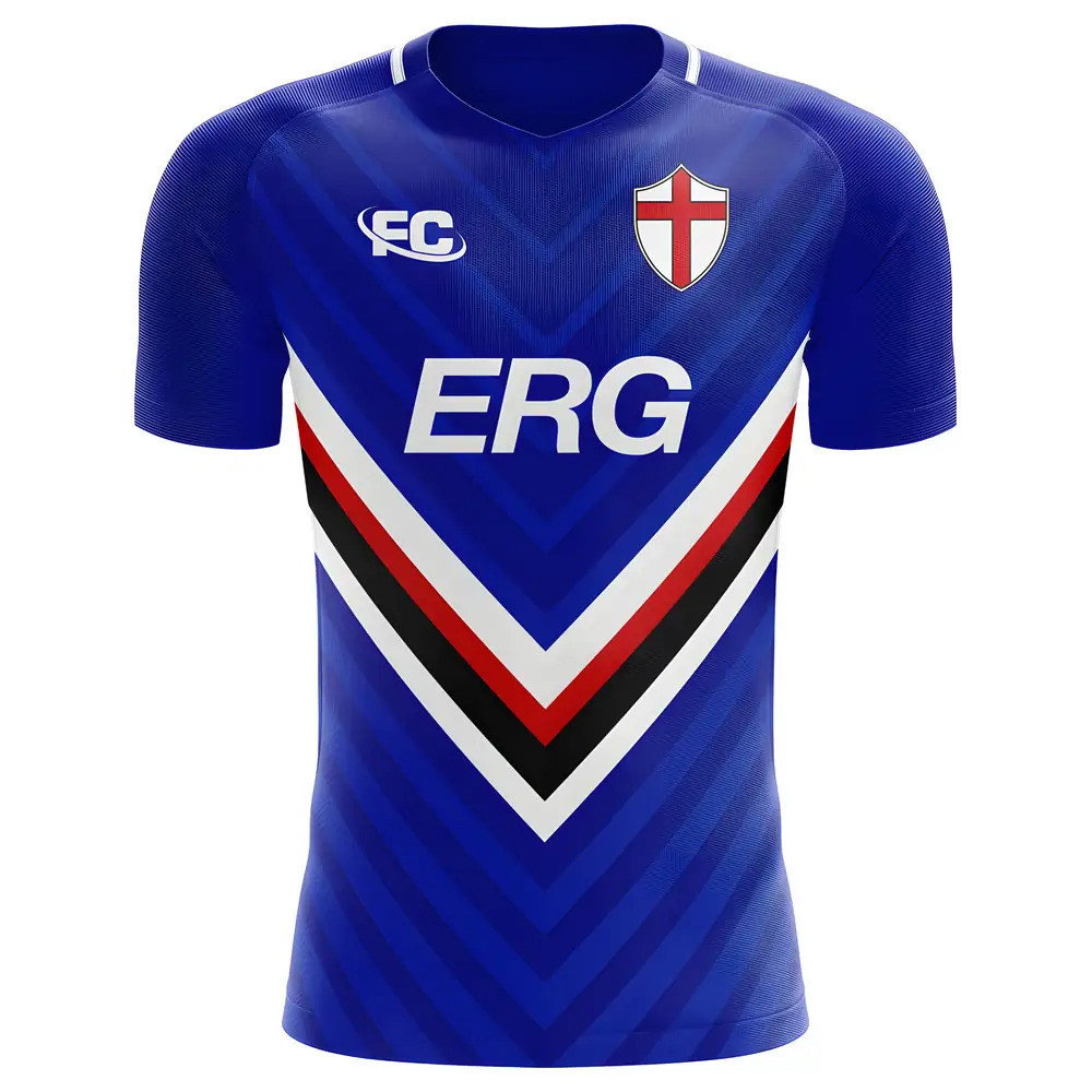 2018-2019 Sampdoria Fans Culture Home Concept Shirt - Baby