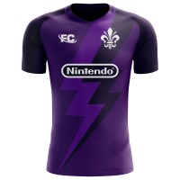 2018-2019 Fiorentina Fans Culture Home Concept Shirt - Womens