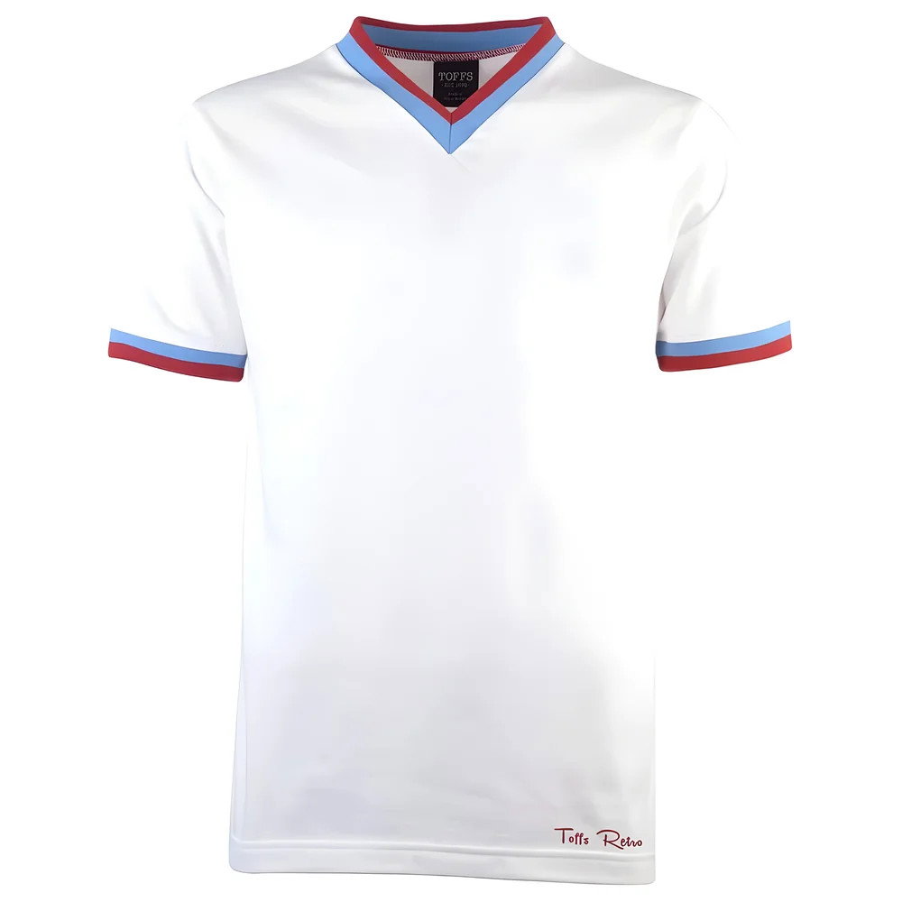 Toffs Classic Retro White Short Sleeved Shirt
