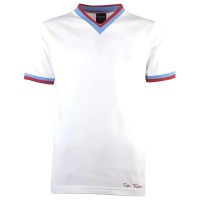 Toffs Classic Retro White Short Sleeved Shirt