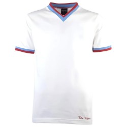 Toffs Classic Retro White Short Sleeved Shirt