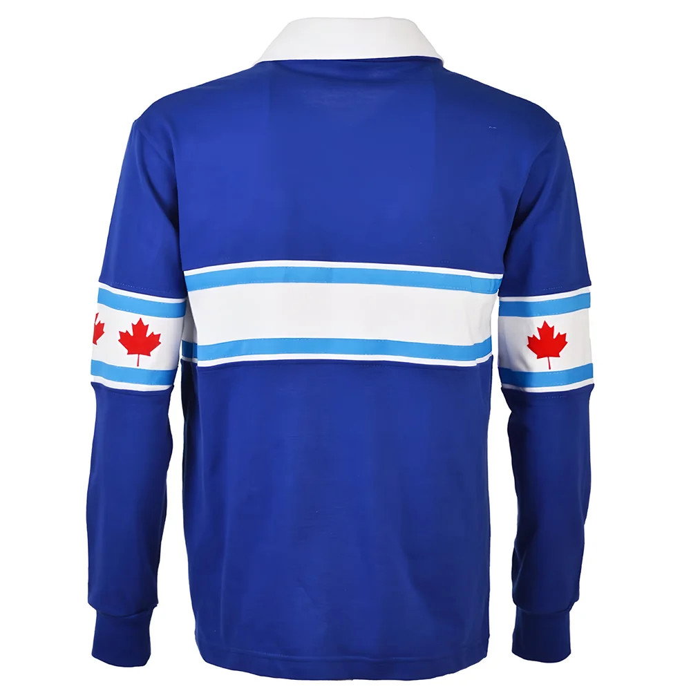 Vancouver Whitecaps 1980s Away Long Sleeve Retro Shirt Vancouver Whitecaps 1980s Away Long Sleeve Retro Shirt