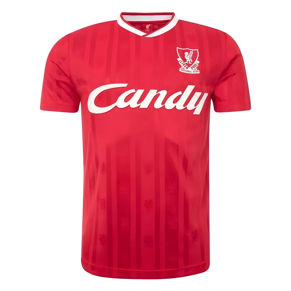 Liverpool FC 1988-89 Candy Home Shirt