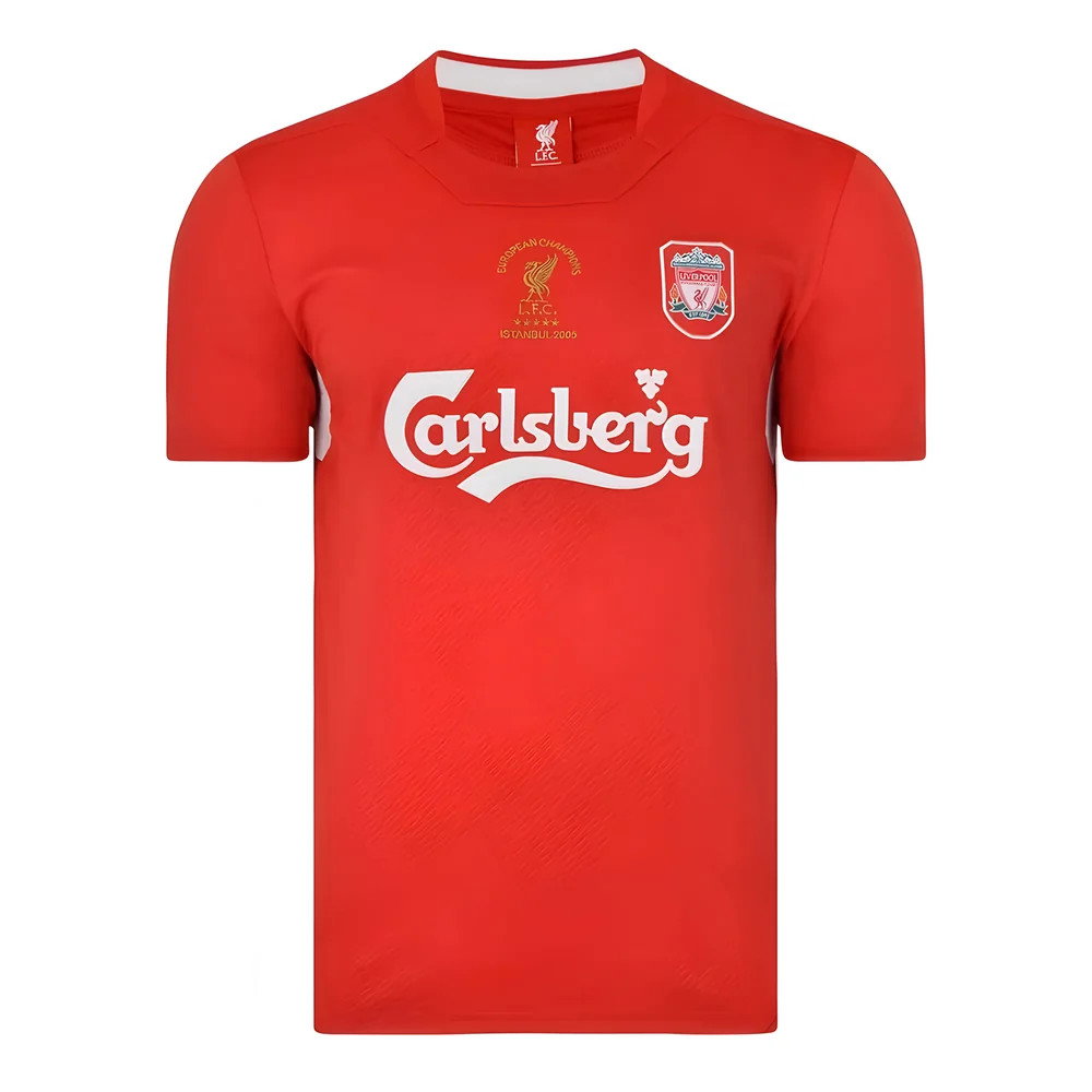 Liverpool FC 2005 Istanbul Home Shirt Liverpool FC 2005 Istanbul Home Shirt