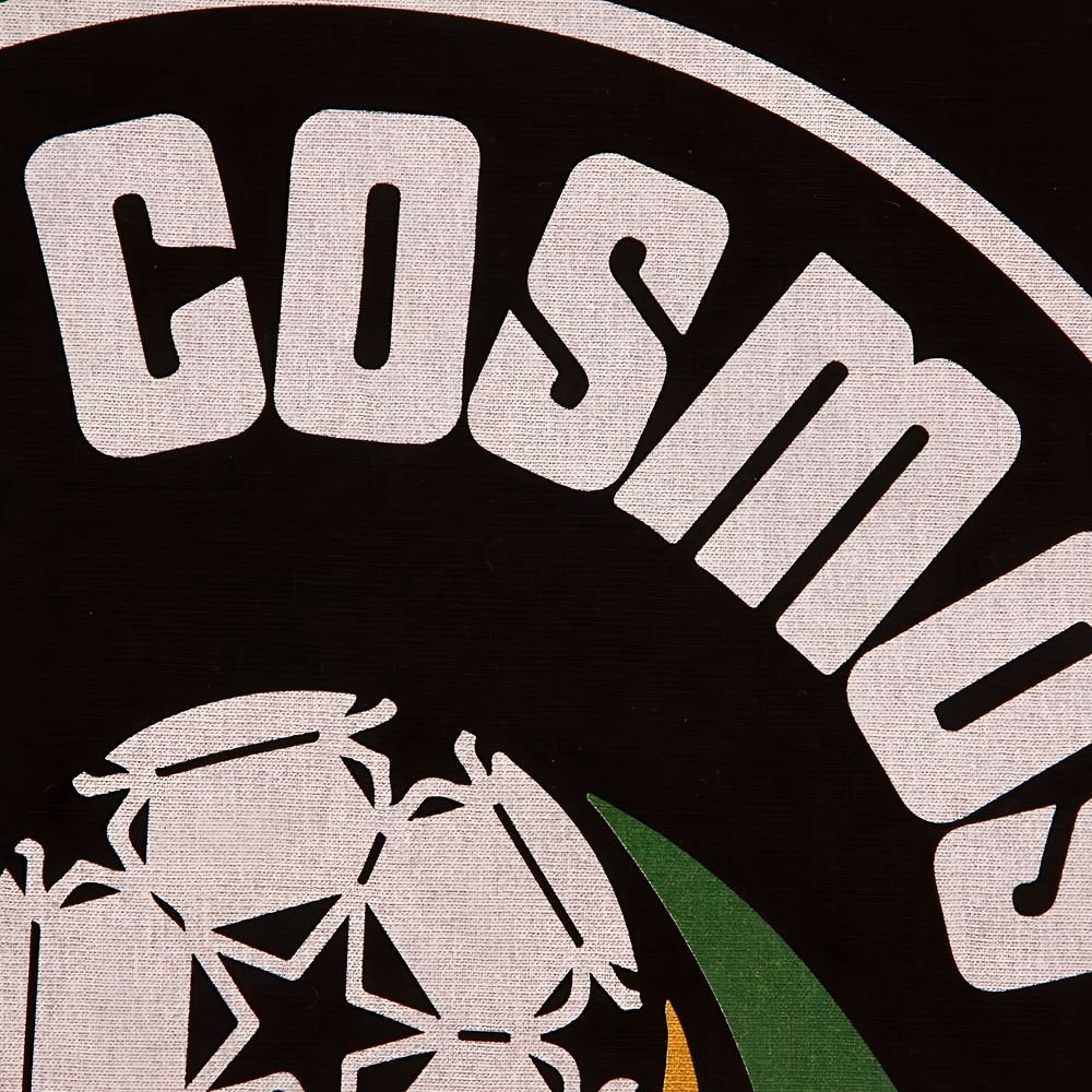 New York Cosmos Vintage Logo Black T-Shirt