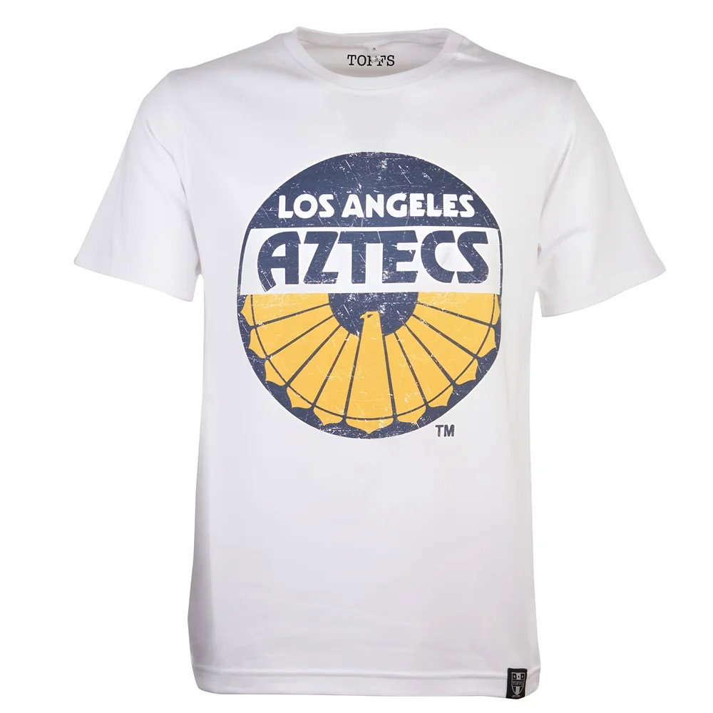 Los Angeles Aztecs Vintage Logo - White T-Shirt Los Angeles Aztecs Vintage Logo - White T-Shirt