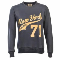 NASL: New York Cosmos 71 Amber Print Sweatshirt - Charcoal