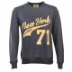 NASL: New York Cosmos 71 Amber Print Sweatshirt - Charcoal