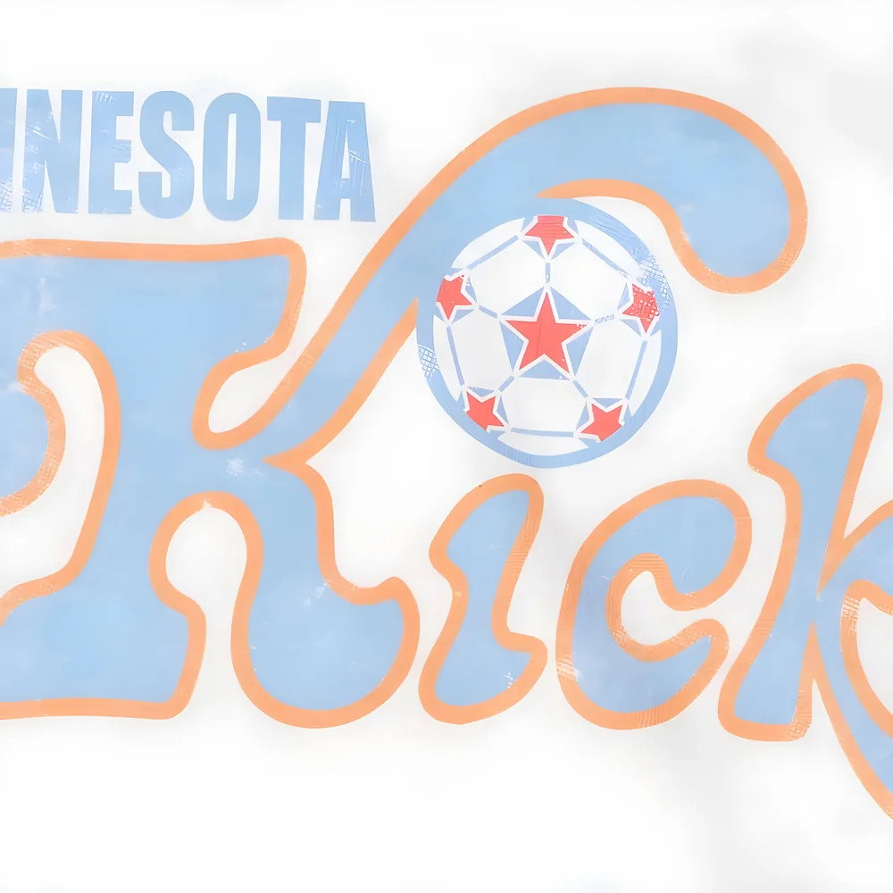 NASL: Minnesota Kicks T-Shirt - White NASL: Minnesota Kicks T-Shirt - White