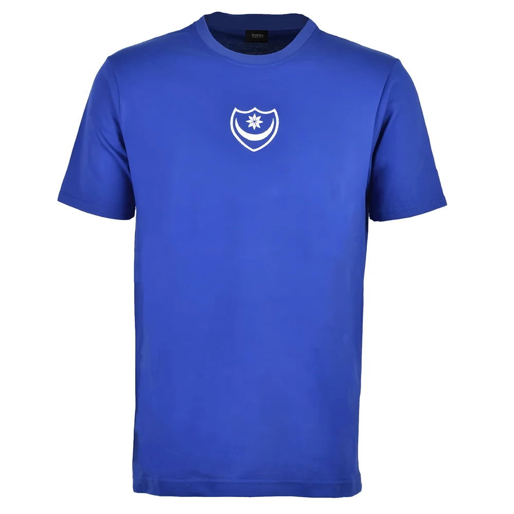 Portsmouth Retro T-Shirt - Royal Portsmouth Retro T-Shirt - Royal