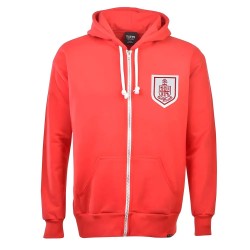 Bournemouth Zipped Hoodie - Red Bournemouth Zipped Hoodie - Red