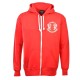 Leyton Orient Football Club Zipped Hoodie - Red Leyton Orient Football Club Zipped Hoodie - Red