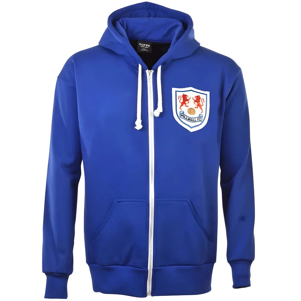 Millwall FC Zipped Hoodie - Royal Millwall FC Zipped Hoodie - Royal