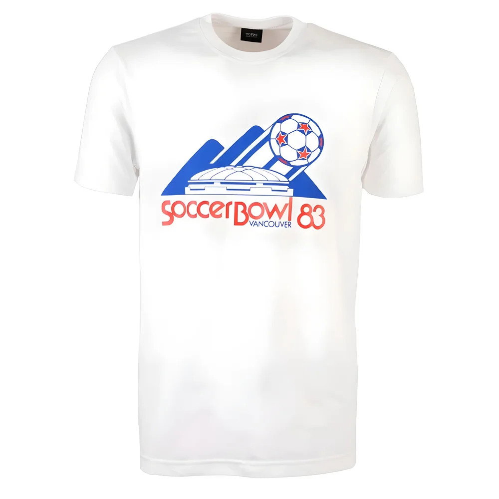 Soccer Bowl '83 Vancouver White T-Shirt Soccer Bowl '83 Vancouver White T-Shirt