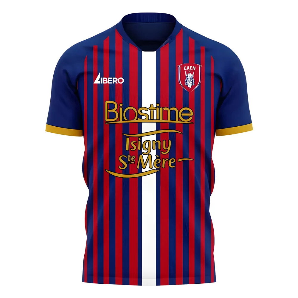Caen 2025-2026 Home Concept Football Kit (Libero)