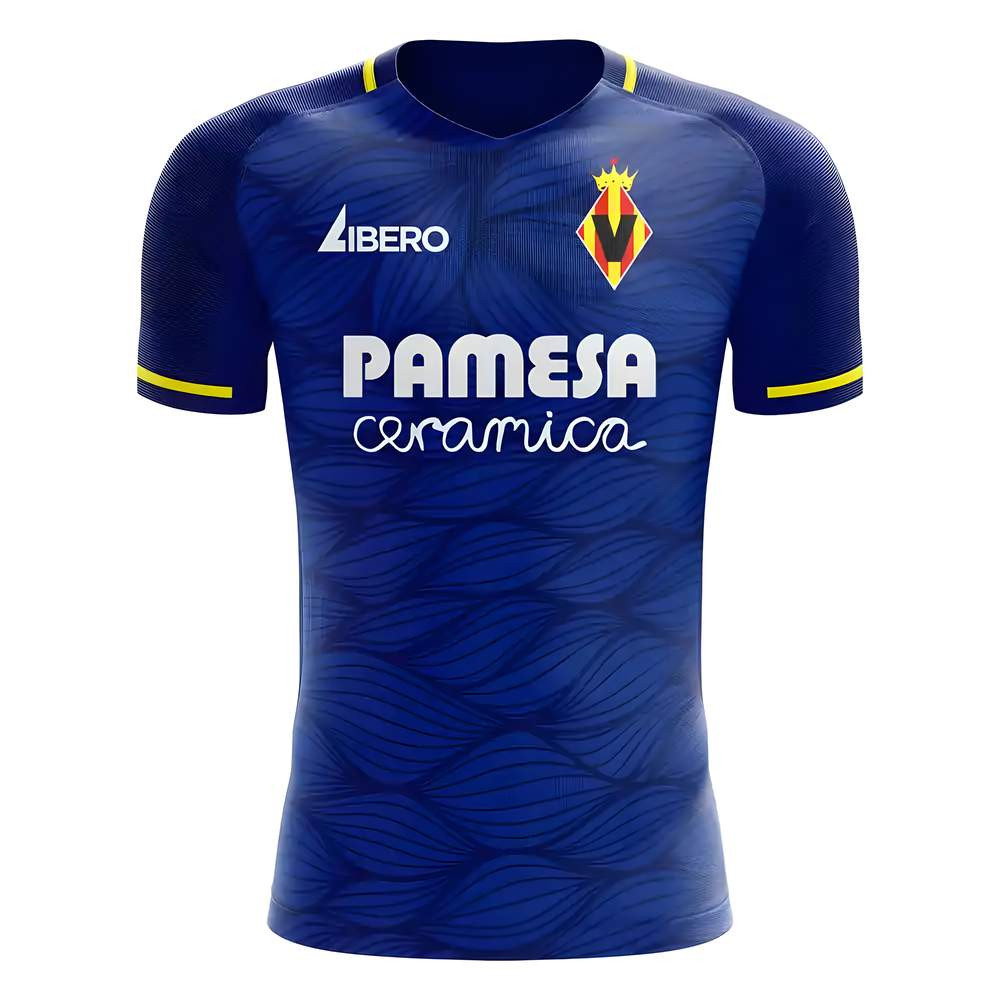 Villarreal 2025-2026 Away Concept Football Kit (Libero)