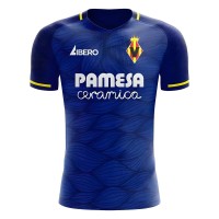 Villarreal 2025-2026 Away Concept Football Kit (Libero)