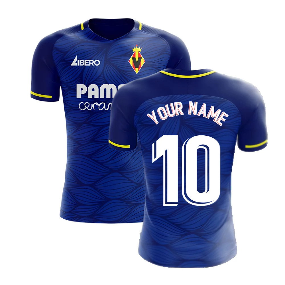 Villarreal 2025-2026 Away Concept Football Kit (Libero)
