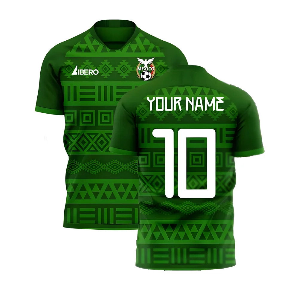 Mexico 2025-2026 Home Concept Football Kit (Libero) Mexico 2025-2026 Home Concept Football Kit (Libero)