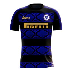 Nerazzurri Milan 2025-2026 Home Concept Football Kit (Libero)